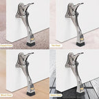 6 Packs Heavy Duty Kickdown Door Stopper, One Touch Adjustable Kickdown Door - Image 5