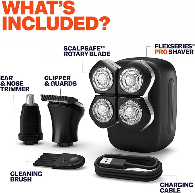 Freebird FlexSeries Pro Electric Head & Body Shaver - Image 3