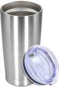 20 oz Tumbler with lid Double Wall Vacuum Insulated Tumblers Stainless Steel by Providethebestproducts