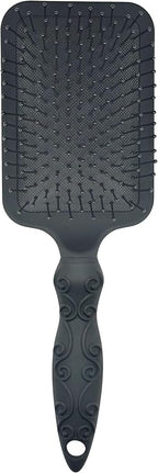 Amazon Basics Paddle Brush for Hair, Gentle Detangling, Wet or Dry Hair, Tangle-Free with Flexible Bristles