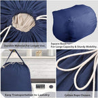 MCleanPin 140L Washable Laundry Bags - Image 5