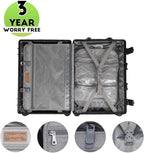 TRAVELKING All Aluminum Carry On Luggage - Image 6
