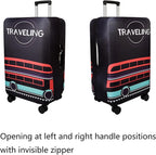WUJIAONIAO Travel Luggage Cover Baggage Suitcase Cover Protector Skins 18-32 - Image 2