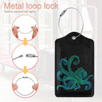 2 Pack PU Leahter Luggage Tag - Image 4