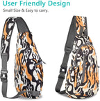 TITECOUGO Small Sling Bag, Lightweight Crossbody Backpack - Image 3