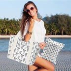 Beach Bags Wet Bag for Swimsuit Tote Bag for Friends Travel Gifts, Aloha Bags - Image 4