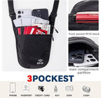 Crossbody Money Belt for Travel Women & Men Hidden, Travel Wallet Pouch - Image 6