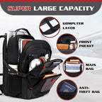 Extra Large Backpack, Travel Backpack, 17.3 Laptop In - Image 3