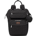 BabbleRoo Diaper Bag Backpack, Stroller Straps & Pacifier Case, Unisex Stylish by BabbleRoo