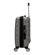 Melbourne Hardside Expandable Spinner Wheel Luggage (Silver / Carry-On 20")