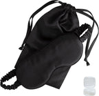 Mulberry Soft Silk Eye Mask for Sleeping by SataviNaturals