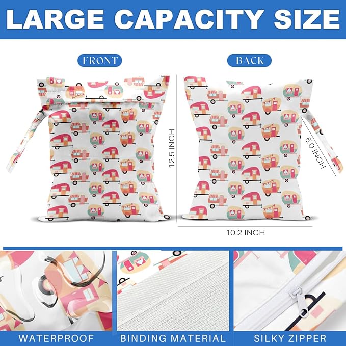 Beach Bags Wet Bag for Swimsuit Tote Bag for Friends Travel Gifts, Aloha Bags - Image 3