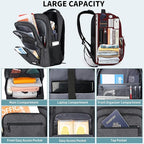 Backpck for Men Women, School Backpack for Boys Girls Teen, 15.6 inch Laptop - Image 2