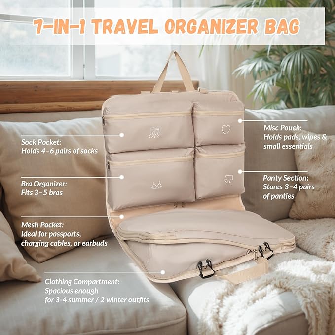 Hanging Packing Cubes, Garment Bags - Image 5