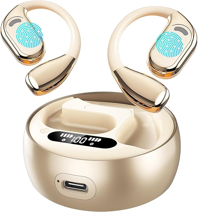Wireless Earbuds, Real-Time AI Translation Earbuds, 144 Languages Language by Srotek