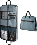 pack all 43" Premium Gusseted Travel Garment Bag, Heavy Duty Hanging Suit Bag by packall