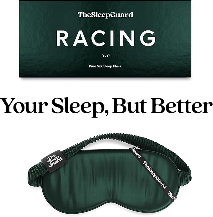 Pure Silk Sleep Mask Light Blocking Travel Essentials. Eye Masks - Image 6