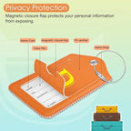 Fintie Luggage Tags, Privacy Cover ID Label - Image 2