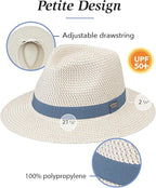 Wallaroo Hat Company Women’s Petite Charlie Fedora – UPF 50+, Packable Design - Image 4