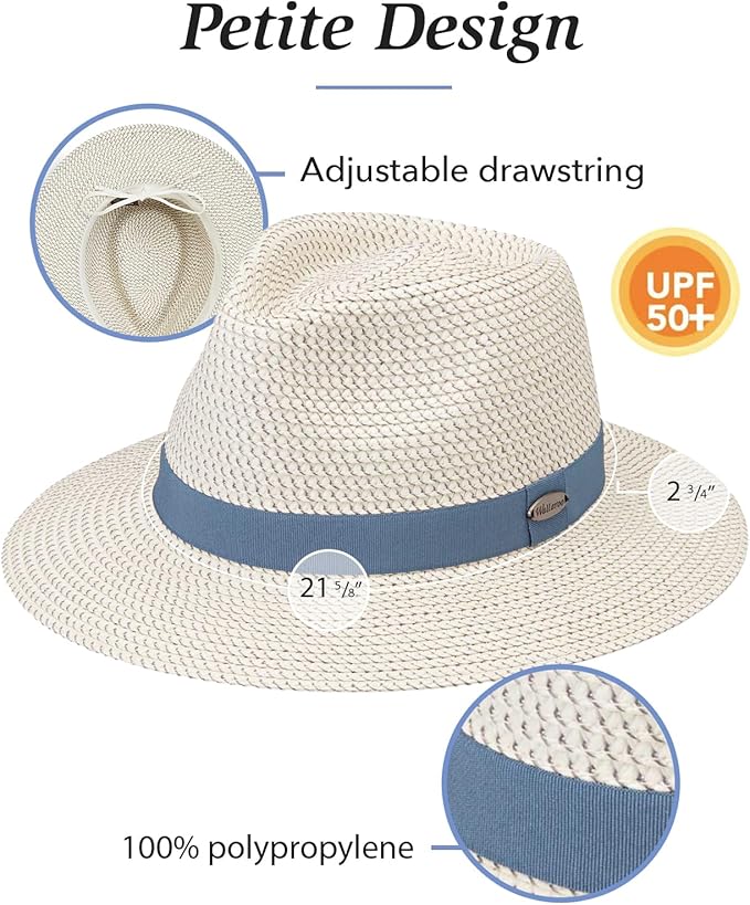 Wallaroo Hat Company Women’s Petite Charlie Fedora – UPF 50+, Packable Design - Image 4