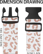 Luggage Straps for Suitcases, Adjustable Travel Belt, Durable Wide Luggage Strap - Image 2