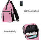 MOSISO Sling Backpack Bag, Crossbody Shoulder Bag Travel Hiking Daypack Chest - Image 2