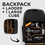 NOMATIC Peter Mckinnon Camera Pack 25L, & Large Camera Cube - Image 2