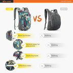 SKYSPER Small Daypack 10L Hiking Backpack Packable Lightweight Travel Day Pack - Image 7