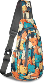 TITECOUGO Small Sling Bag, Lightweight Crossbody Backpack by TITECOUGO
