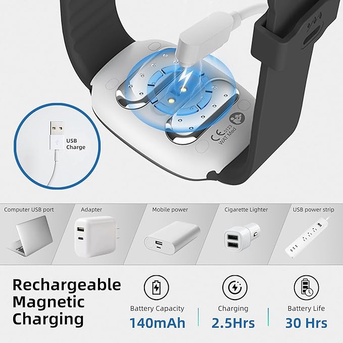EmeTerm Fashion FDA-Cleared Relieve Nausea Electrode Stimulator Morning - Image 5