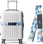 Luggage Straps for Suitcases, Adjustable Luggage Elastic Belt, Travel by EKAX