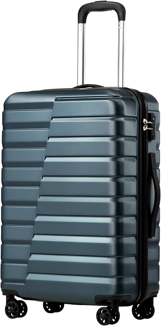 Coolife Larage Luaggage Hardside Expandable Suitcase by COOLIFE