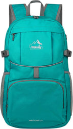WATERFLY Hiking Foldable Daypack Backpack: 25L Ultra Lightweight Packable by Waterfly