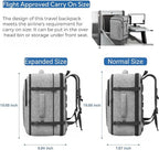 Carry On Backpack, Extra Large 40-50L Travel Backpack - Image 4