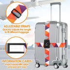 Adjustable Travel Luggage Strap Suitcase Belt Travel Bag Accessories 1.96 in W - Image 4