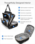 LUGGEX Underseat Carry On Luggage - Image 4