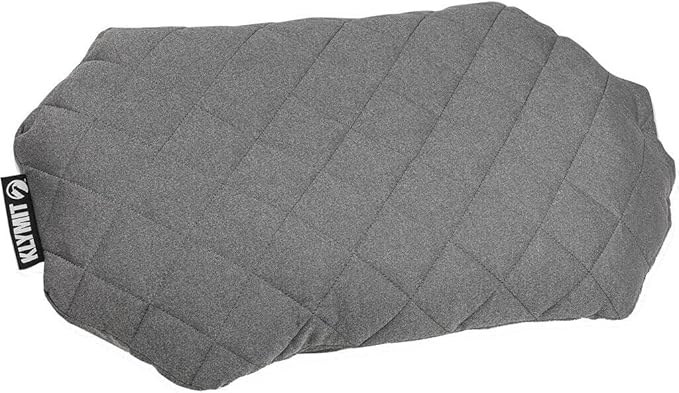 Klymit Luxe Travel Pillow, Lightweight Inflatable Hybrid Airplane, Backpacking by Klymit