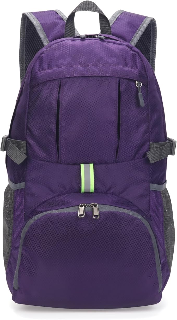 Yaopeing Lightweight Backpack, 25L Foldable Hiking Packable, Water Resistant by Yaopeing