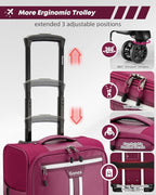 Gonex 16 inch Underseat Carry On Luggage - Image 5