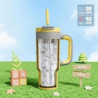 24 oz Stainless Steel Cup with Handle - Image 2