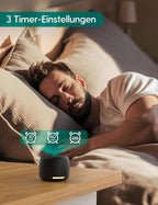 Babelio White Noise Sound Machine, Night Light, Mini and Portable, 15 - Image 4