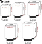 Yotako Clear PVC Suitcase Cover Protectors 20 Inch Luggage Cover - Image 9
