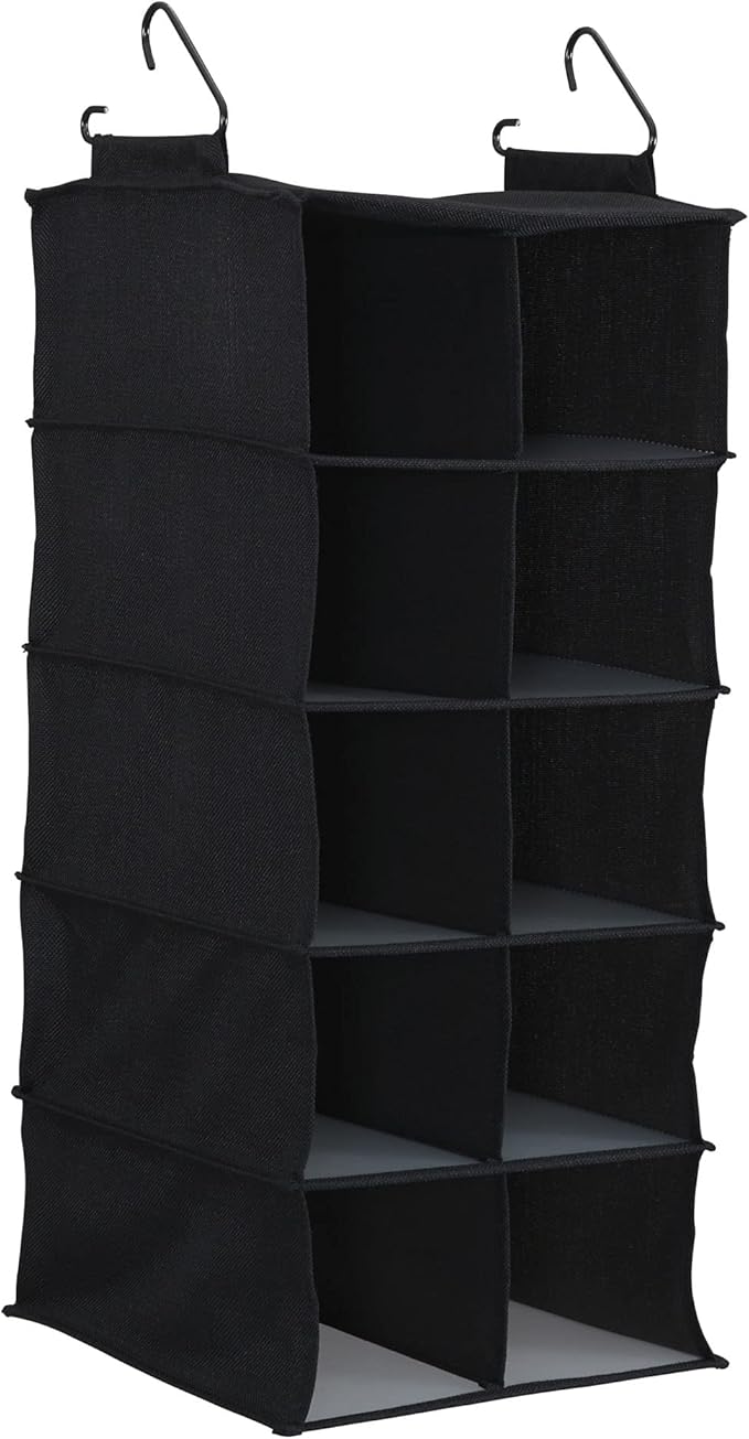 Household Essentials 10 Pocket Hanging Shoe Closet Organizer by HouseholdEssentials