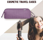 Shark Flex Style Case for Dy son Airwrap Hair Dryer Brush Revlon Hair Tools Travel Bag Carrying Case Flat Curling Iron Organizer (Purple)