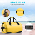 Gonex 40L 60L 80L Extra Large Waterproof Duffle Travel Dry Duffel Bag Heavy - Image 4