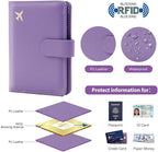 Melsbrinna Premium Leather Passport Holder Covers Case, Waterproof Rfid - Image 3