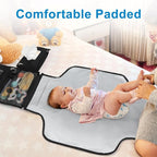 Accmor Portable Diaper Changing Pad, Waterproof Travel Baby Changing Mat - Image 3