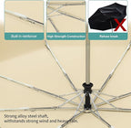 Color Glue Coating Sun Umbrella UV Protection Compact Folding Windproof - Image 4