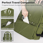 mixi Outdoor Lightweight Backpack Casual Carry On Laptop Backpack Travel Bookbag - Image 7