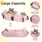 Double Stroller Organizer for Bob Duallie and Baby Jogger City Mini GT2 - Image 4